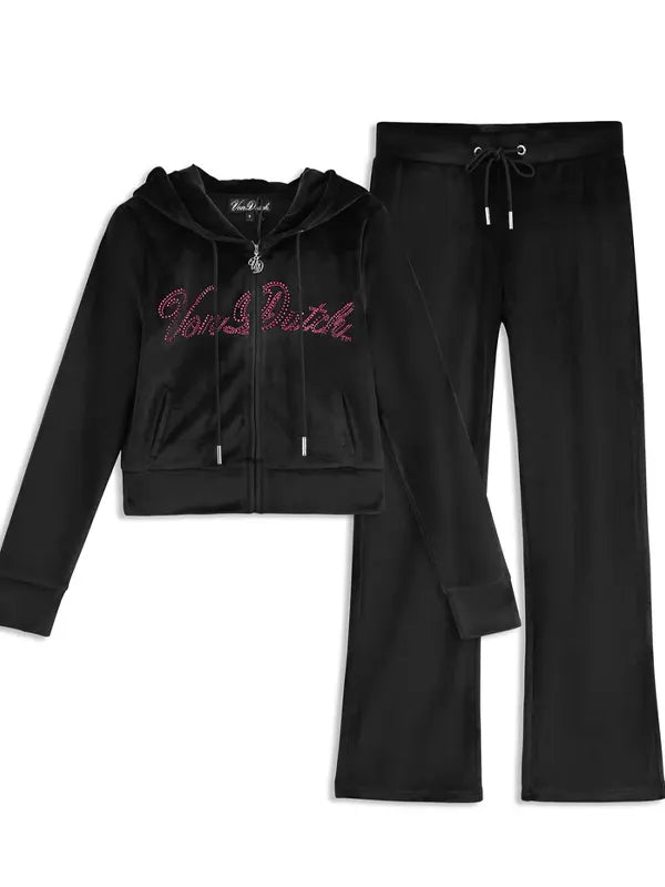 Black Von Dutch Tracksuit