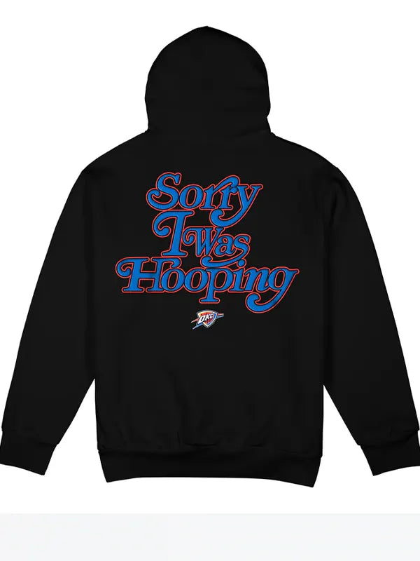 Black Okc Thunder Hoodie