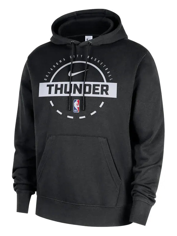 Black Okc Thunder Hoodie