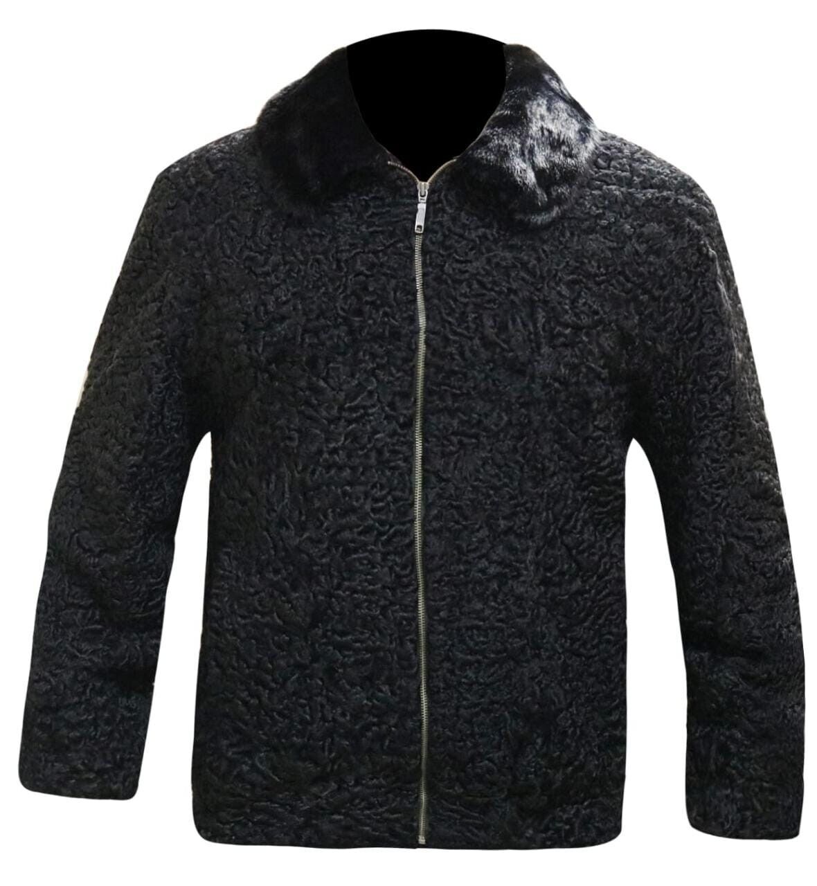 Black_Persian_Karakul_Lamb_Soft_Shearling_Jacket
