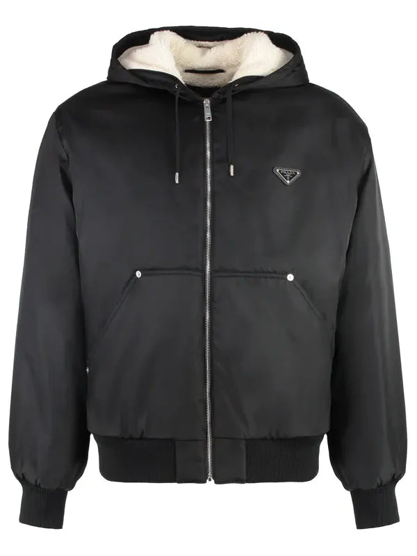 Black Prada Bomber Jacket