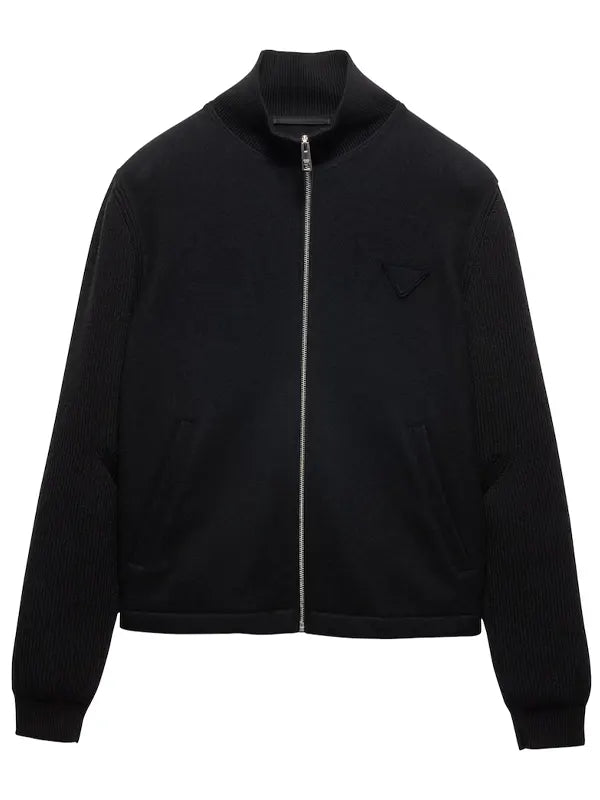 Black Prada Bomber Jacket