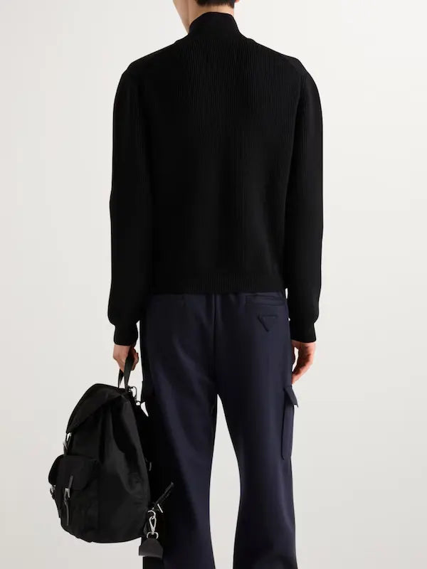 Black Prada Bomber Jacket