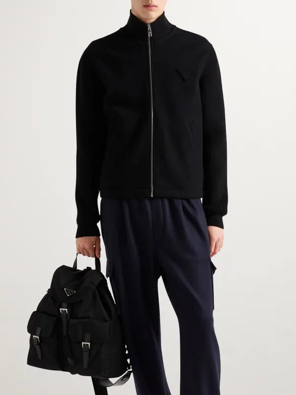 Black Prada Bomber Jacket