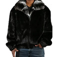 Black Real Mink Shearling Jacket