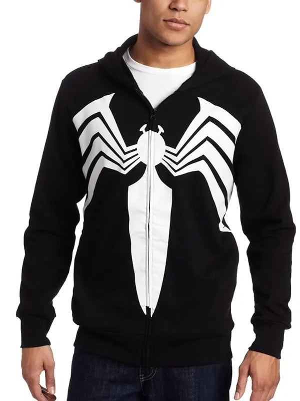 Black Spiderman Hoodie