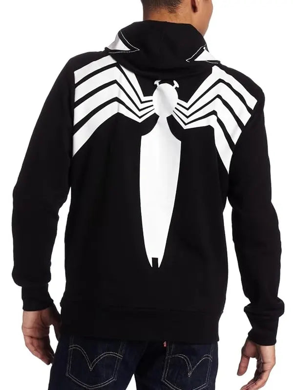Black Spiderman Hoodie