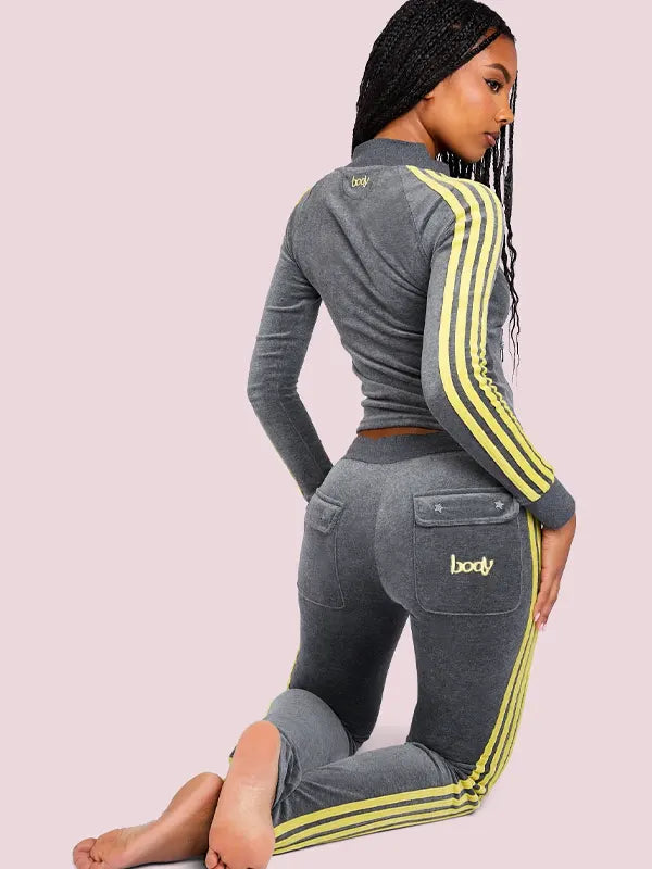 Body By Raven Tracksuit Grey