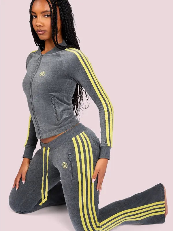 Body By Raven Tracksuit Grey