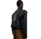 Boxy Leather Jacket