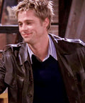 
 FRIENDS S08 Brad Pitt Black Leather Jacket

