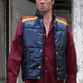 Fight Club Brad Pitt Black Puffer Vest
