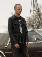 Breaking Bad Jesse Pinkman Black Jacket