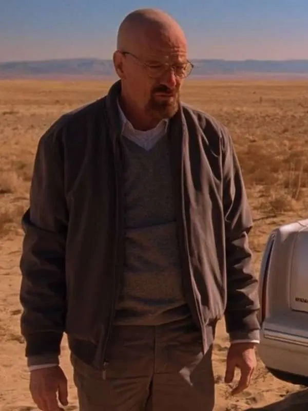 
 Breaking Bad S05 Walter White Bomber Jacket
