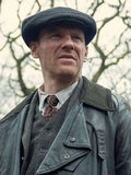  Peaky Blinders  Brian Gleeson Black Leather Coat