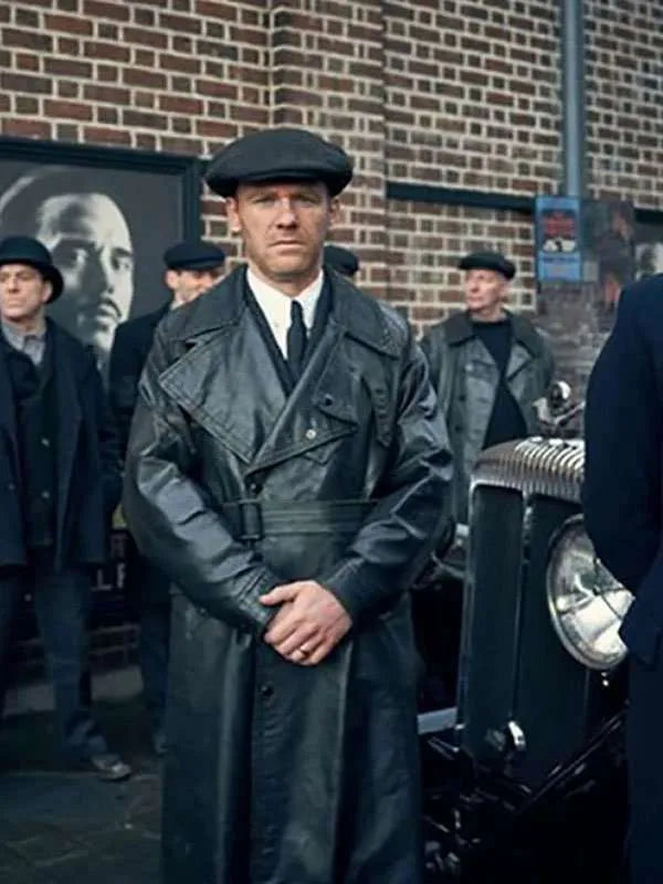  Peaky Blinders  Brian Gleeson Best  Leather Coat