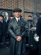Peaky Blinders  Brian Gleeson Best  Leather Coat