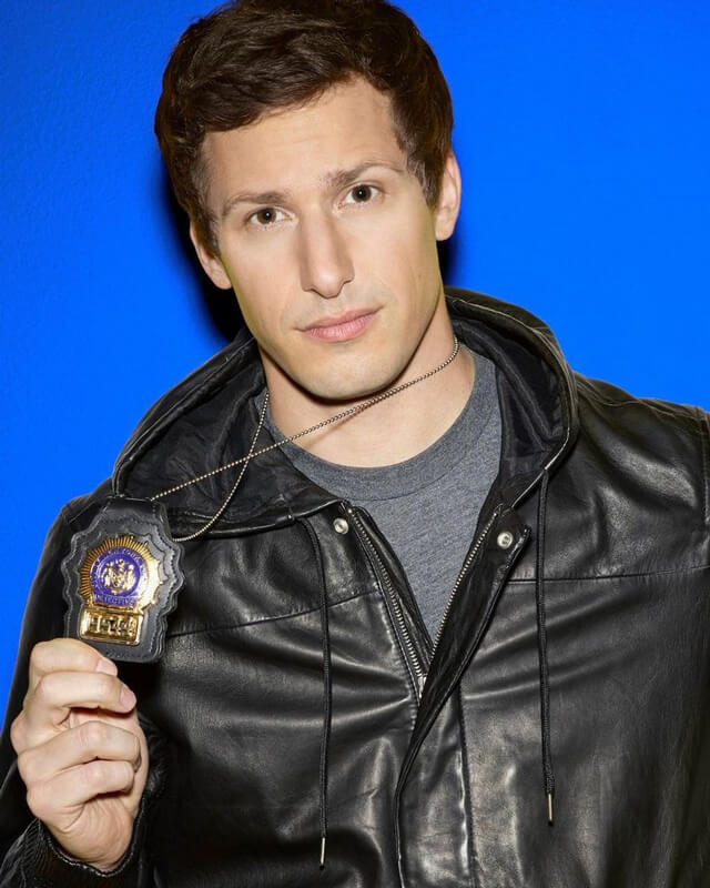 Brooklyn Nine-Nine Detective Jake Peralta  Leather Jacket 