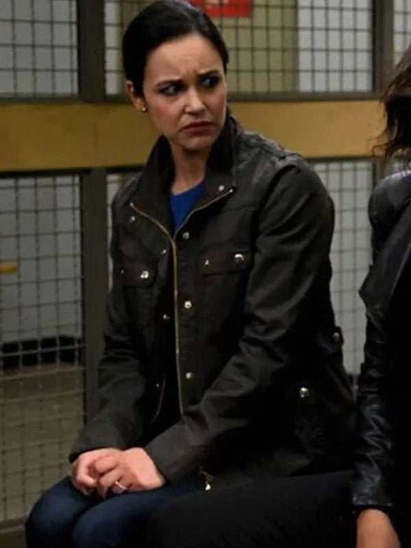 
Brooklyn Nine-Nine Melissa Fumero Black Cotton Jacket