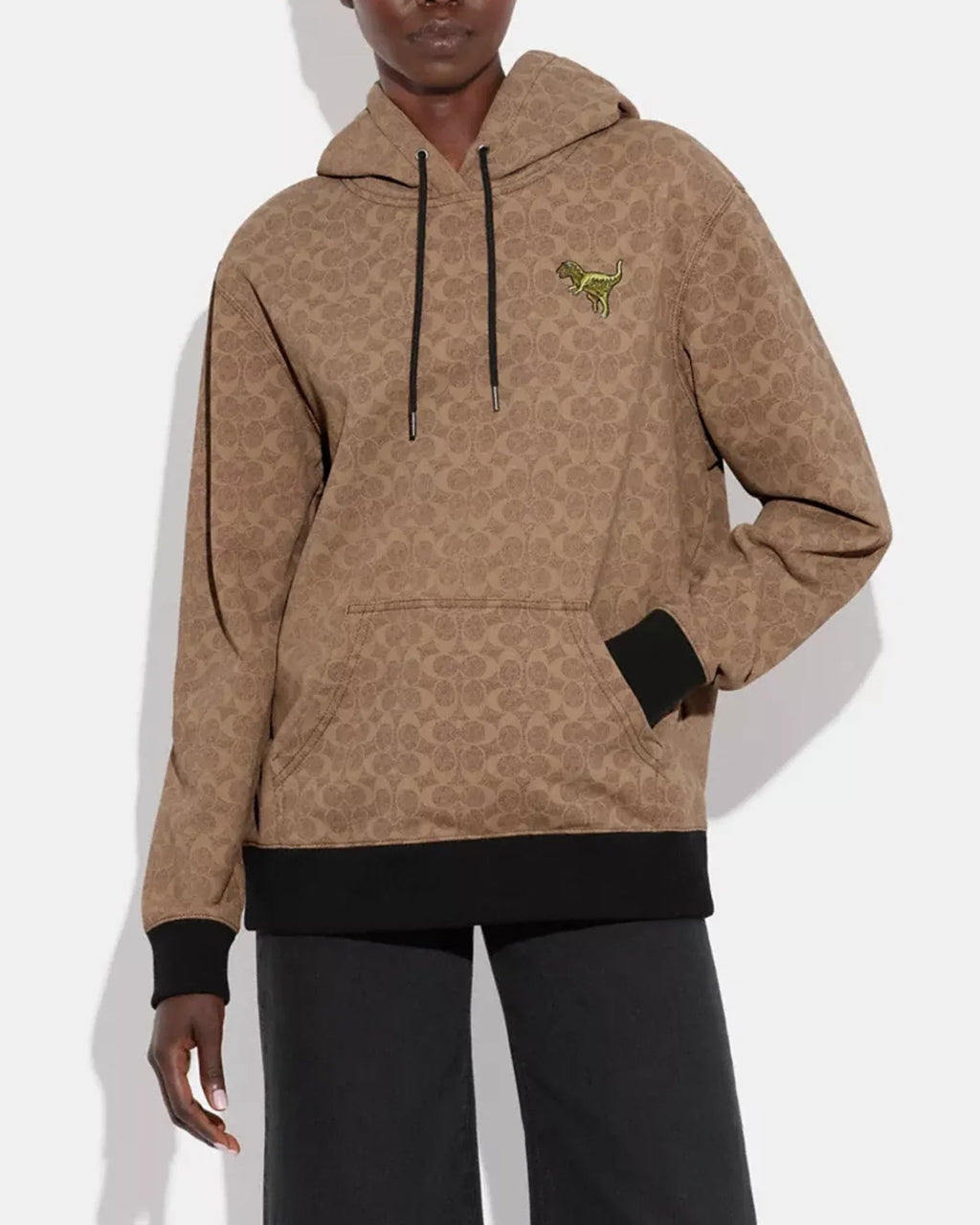 Brown-Coach-Hoodie