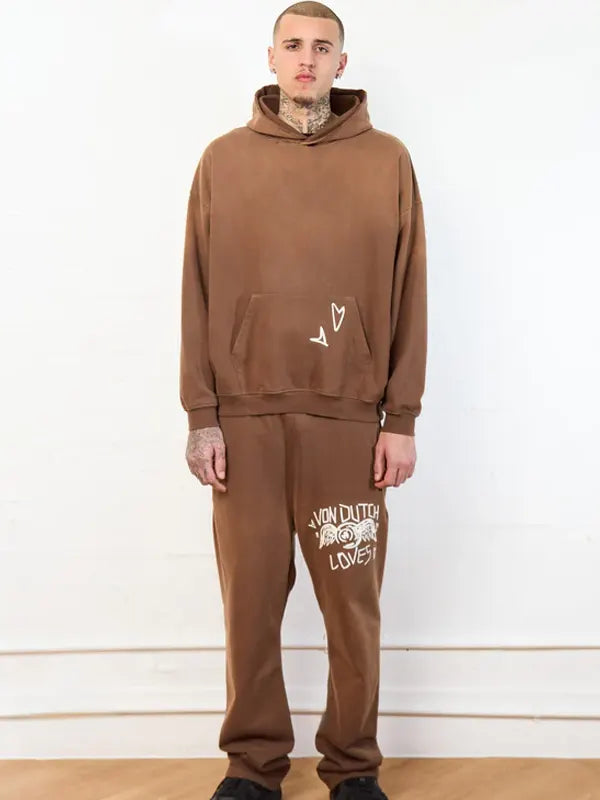 Brown Von Dutch Tracksuit