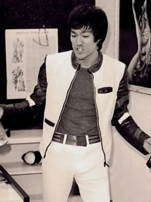 Bruce Lee Jacket White