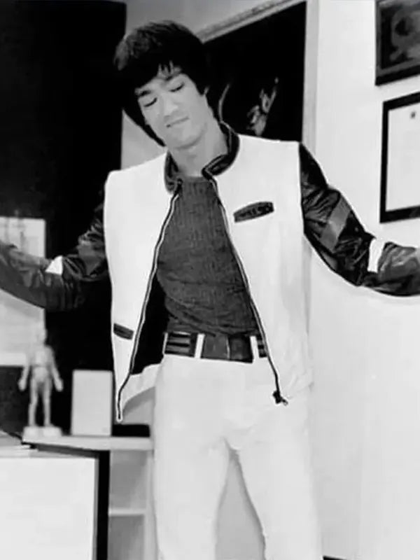 Bruce Lee Jacket White