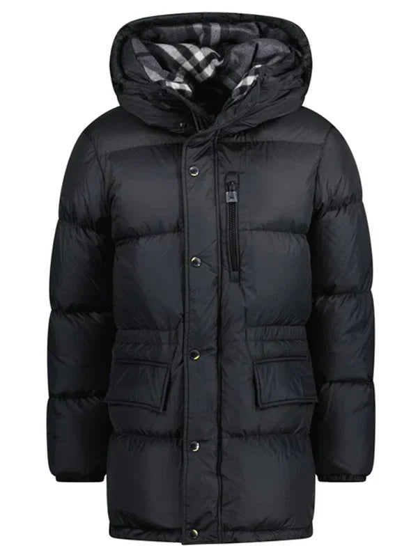 Burberry-Haworth-Mid-Length-Down-Puffer-Jacket-Black