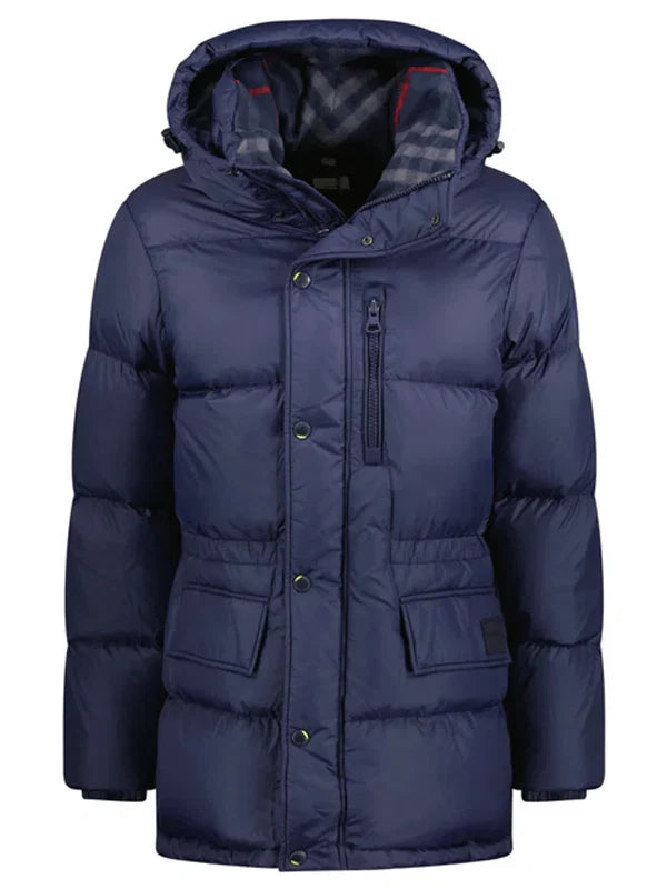 Burberry-Haworth-Mid-Length-Down-Puffer-Jacket-Navy