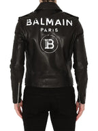 Buy Balmain Leather Jacket Mens