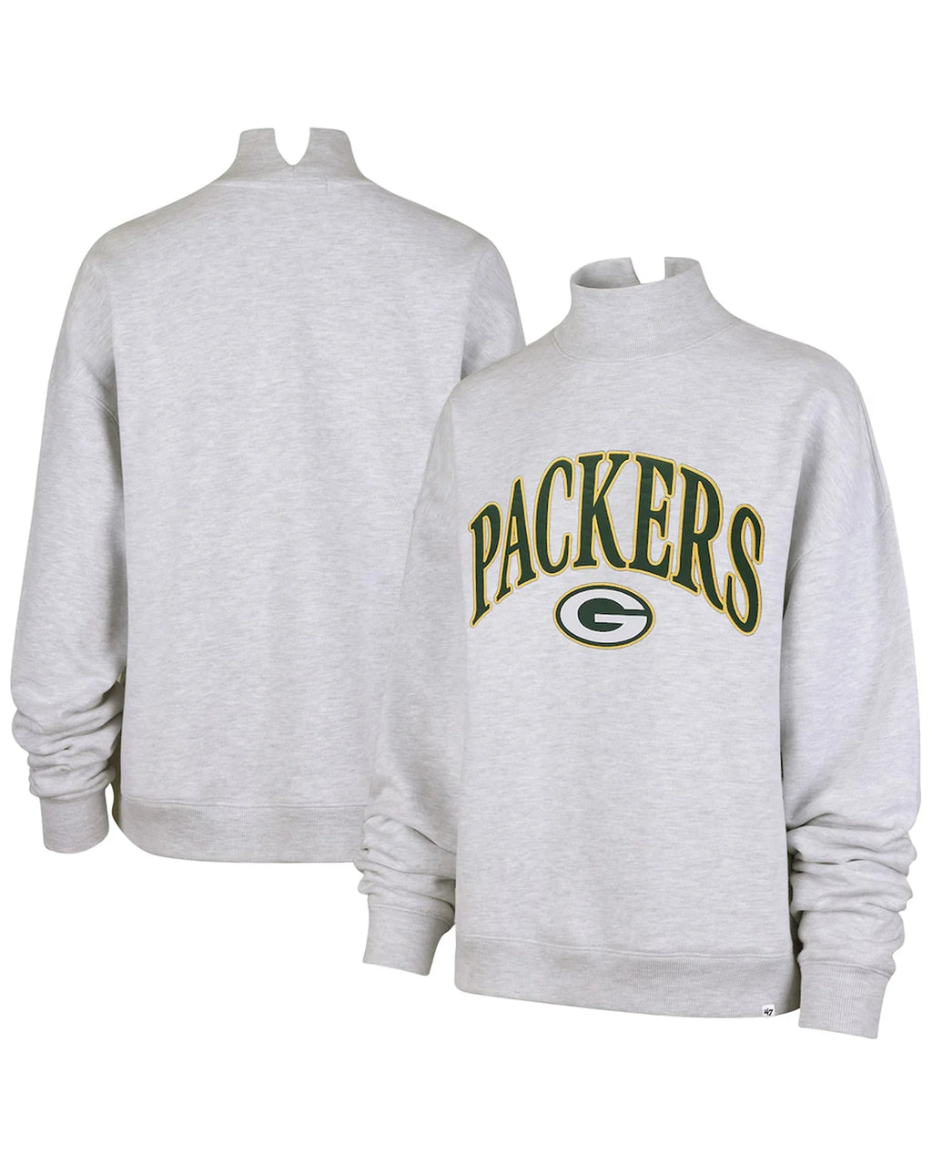 Green Bay Packers Mock Neck Sweatshirt