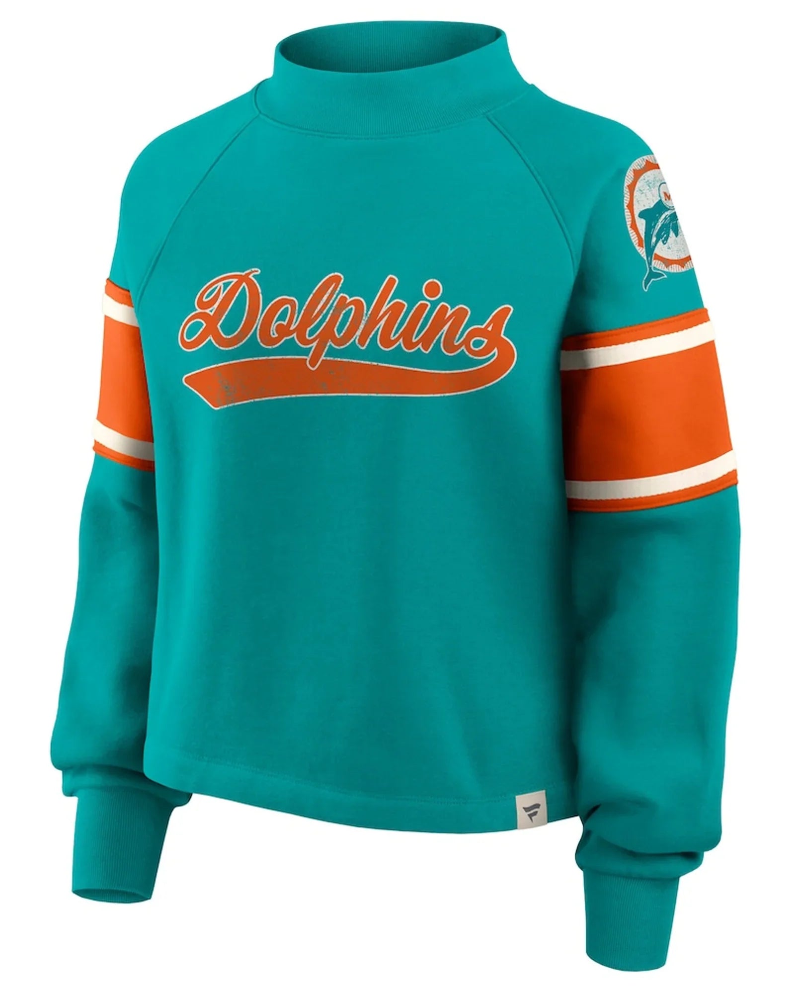 Miami Dolphins Mockneck Sweatshirt