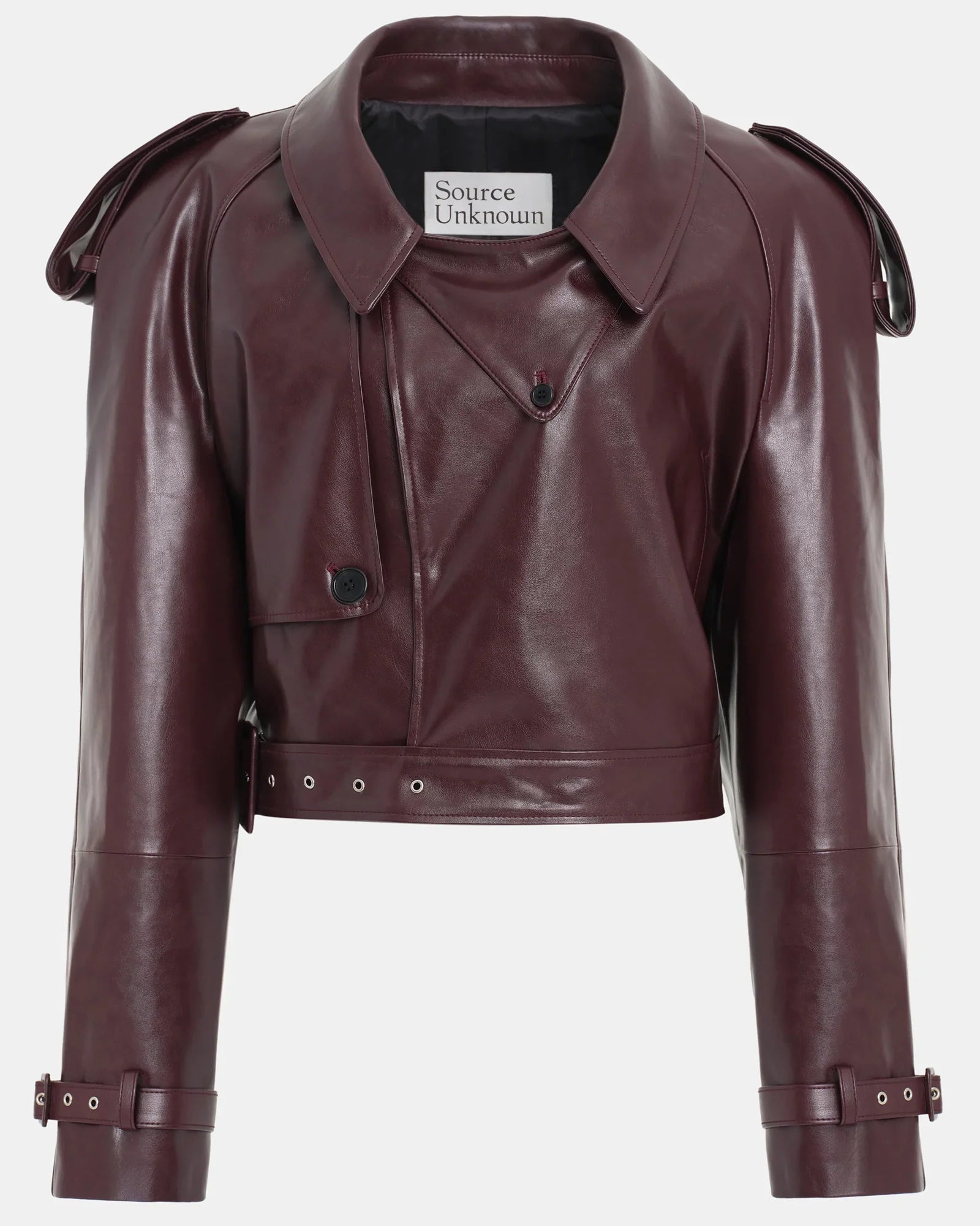 Source Unknown Leather Jacket