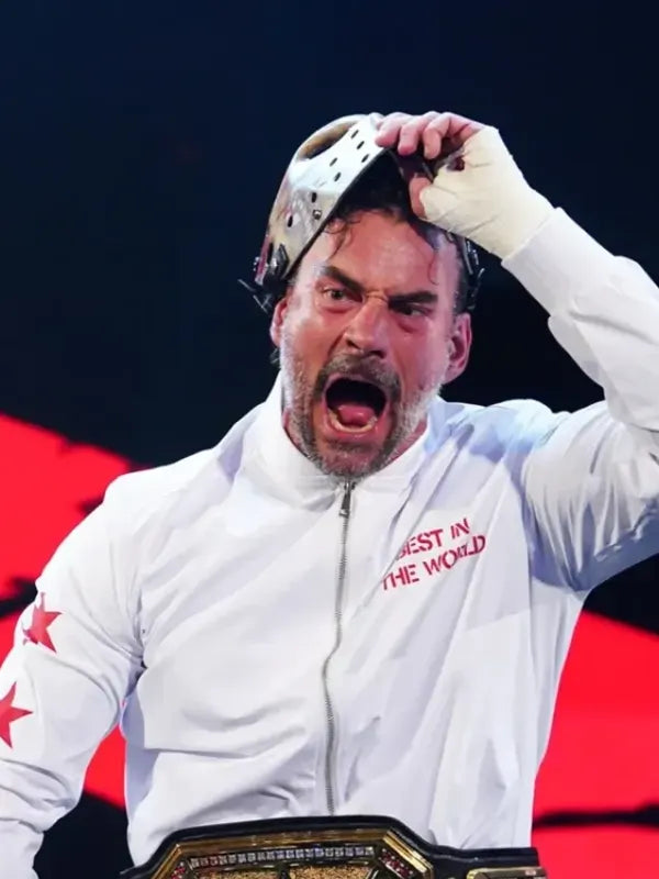 Cm Punk Best In The World White Jacket