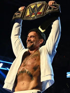 Cm Punk Best In The World White Jacket