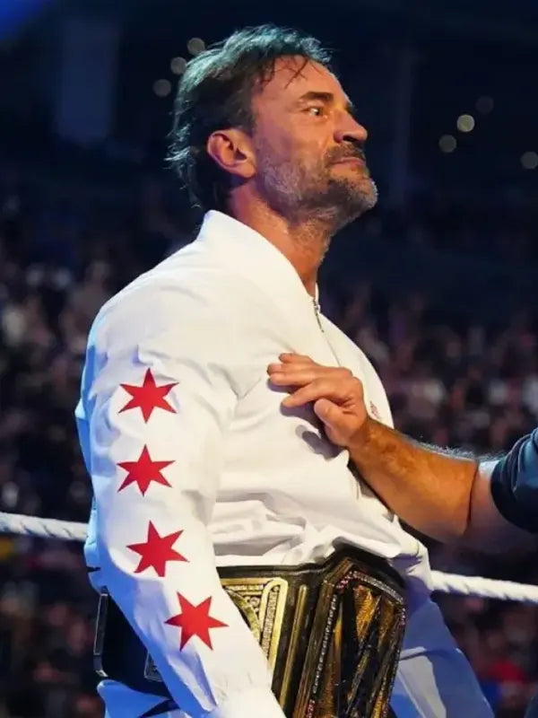 Cm Punk Best In The World White Jacket