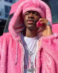 Camron Pink Coat Zing Apparel