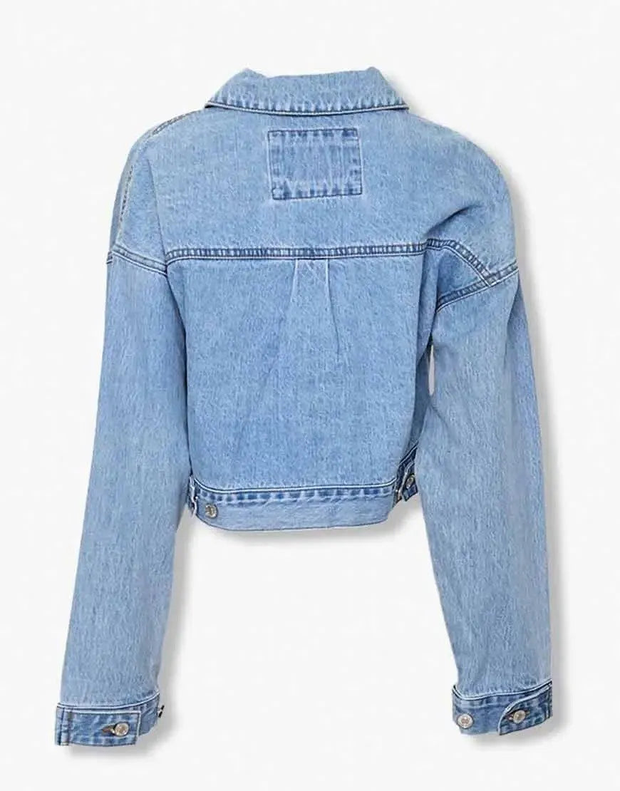 Camille Razat Emily In Paris  Denim Jacket