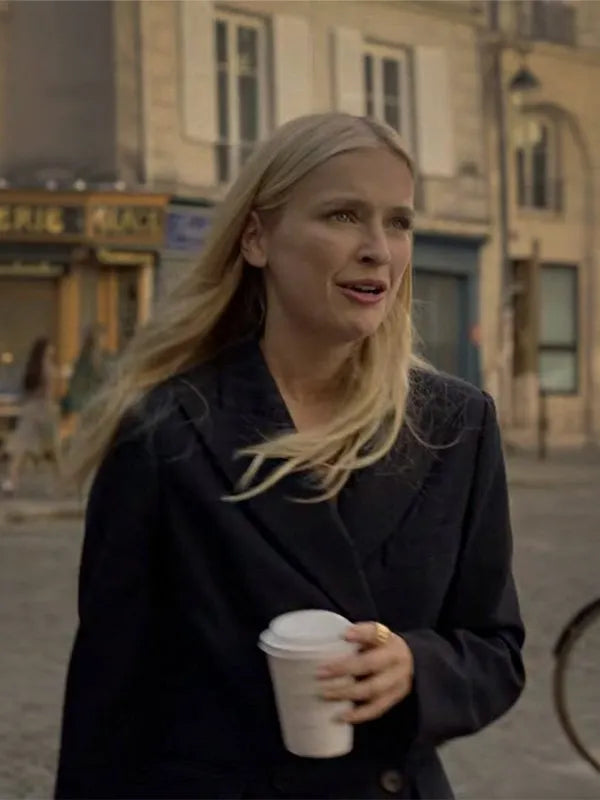 Camille Razat Emily In Paris New    Coat



