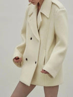 
 Camille Razat Emily In Paris S04 New  Wool Coat
