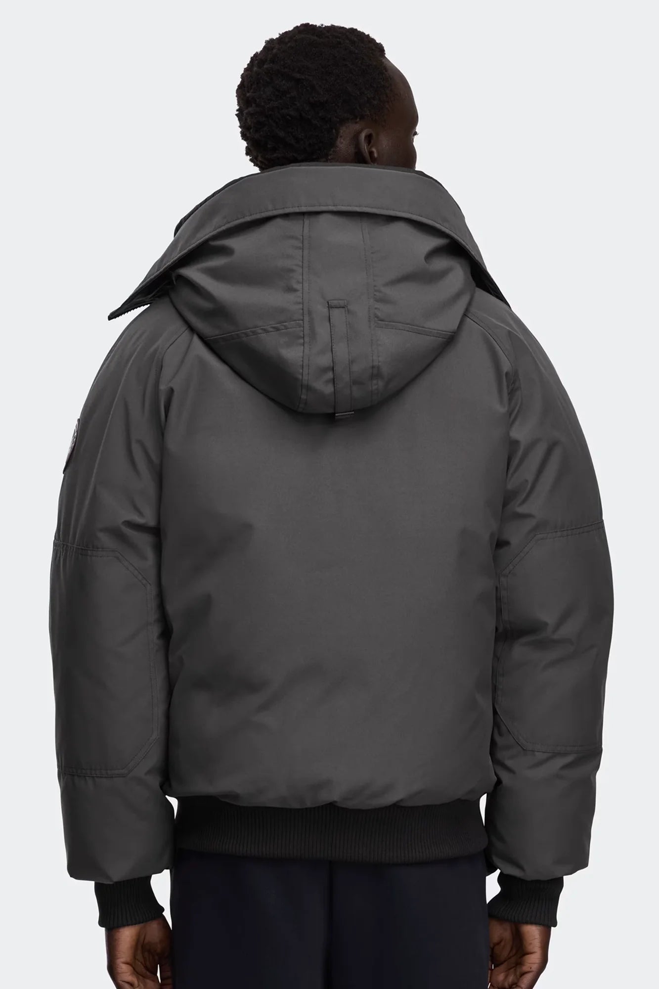Canada-Goose-Chilliwack-Bomber-Grey-Jacket-Back