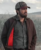 
 Casey Affleck Interstellar Brown Cotton Jacket

