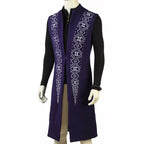 Avengers Infinity War Chadwick Boseman Blue Wool Coat