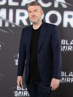 Black Mirror S06 Charlie Brooker Blue Blazer