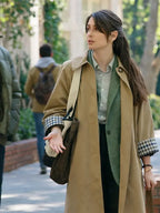 Charly Clive Rooster S01 Brown Cotton Coat