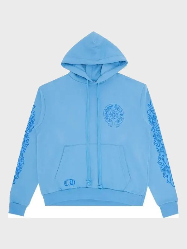 Chrome Hearts Hoodie Blue