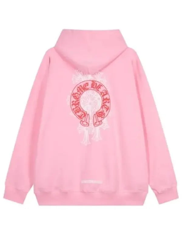 Chrome Hearts Hoodie Pink
