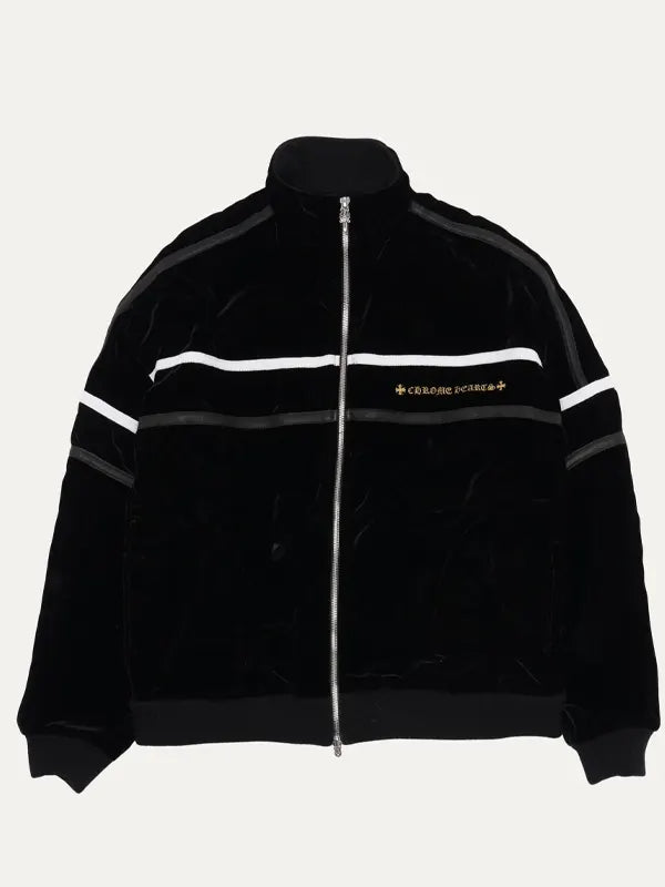 Chrome Hearts Velour Track Jacket