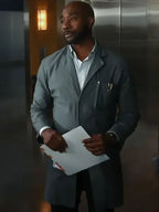 Coat Watson S02 Morris Chestnut Grey Cotton