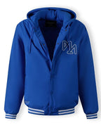 Cobalt Blue Hooded Jacket